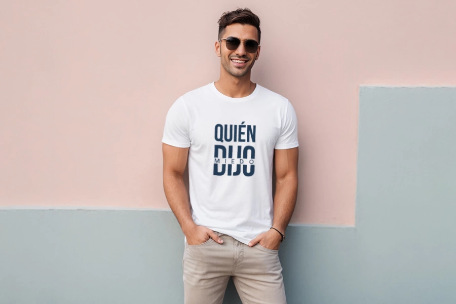 Camisetas con Frases Colombianas para Hombre