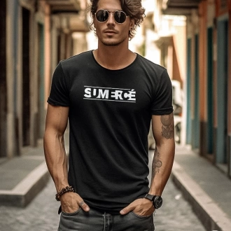 Camiseta colombiana para hombre con frase sumercé